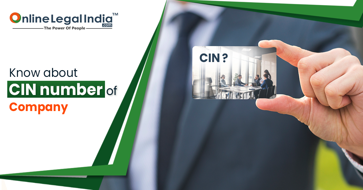 Know about CIN number of company
