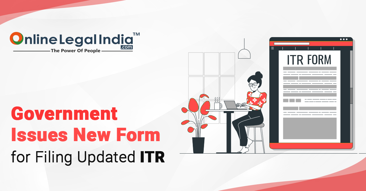 New Form for Income tax Return Filing
