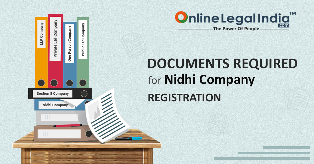 
                    Nidhi Company Registration Procedure