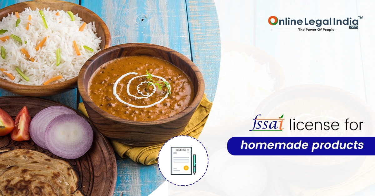 FSSAI Registration or License for home made products