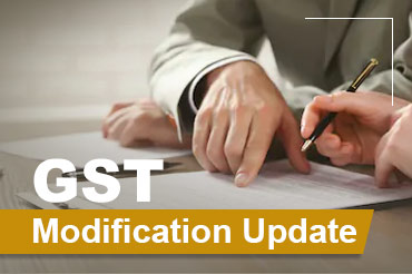 GST Modification Update