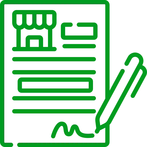 Shop and License Establishment Icon